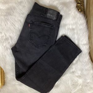 Men’s Levi’s 512 Black Slim Tapper Fit Jeans W38